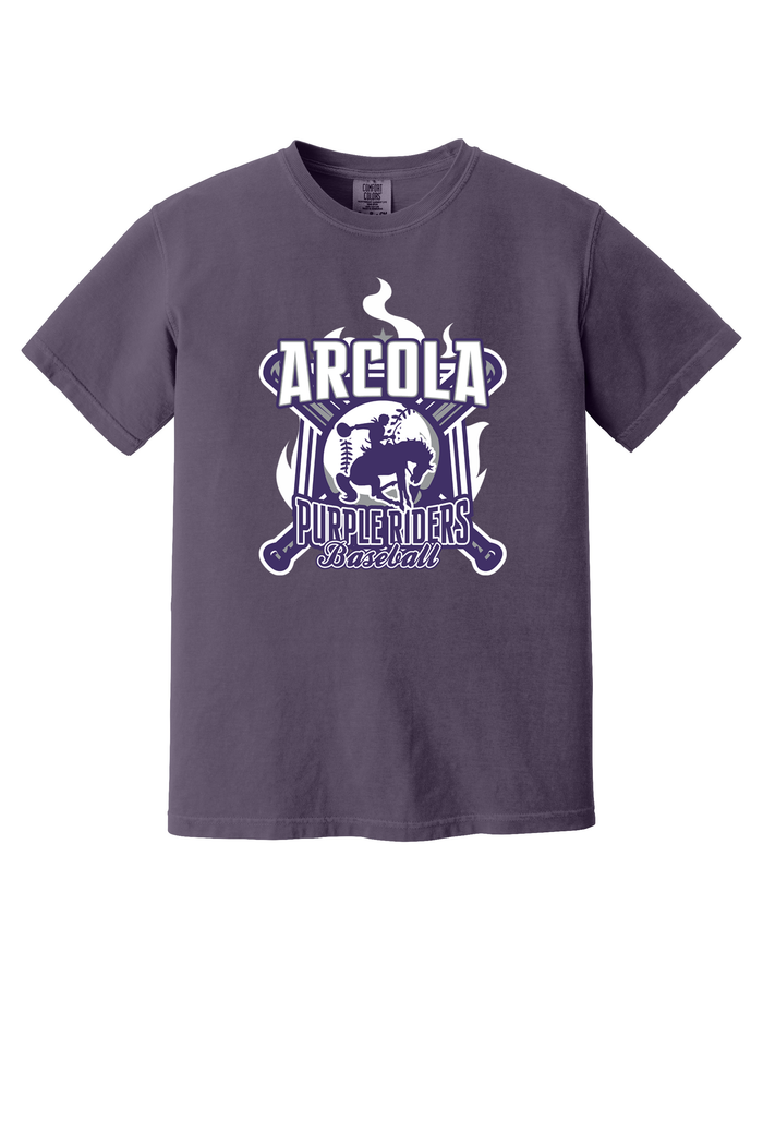 Arcola - Baseball - Design 5 - T-shirt - Comfort Color 1717