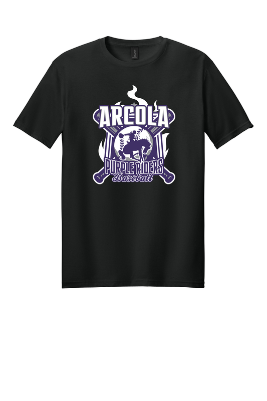 Arcola - Baseball - Design 5 - T-shirt - Gildan 64000