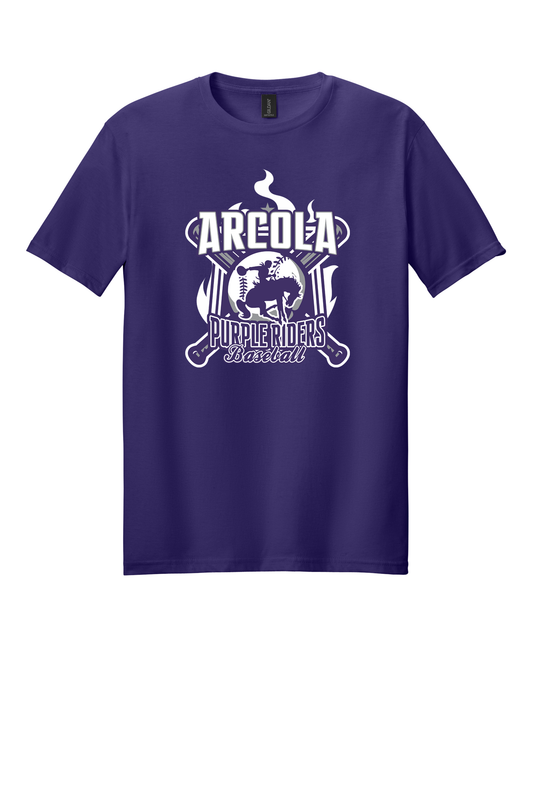 Arcola - Baseball - Design 5 - T-shirt - Gildan 64000