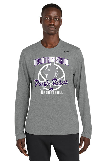 Arcola Basketball 2025 - Nike Team Legend Long Sleeve Tee - NKHQ4550