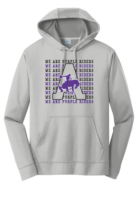 Purple Riders Cheer 2024 - Port & Company Adult Performance Hoodie - PC590H