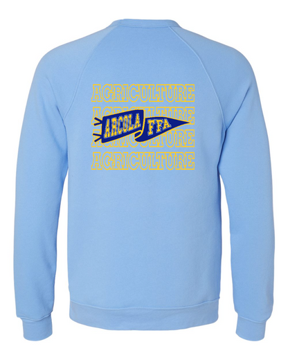 Arcola FFA 2025 - Sponge Fleece Raglan Crewneck Sweatshirt - 3901
