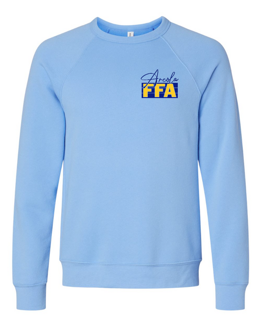 Arcola FFA 2025 - Sponge Fleece Raglan Crewneck Sweatshirt - 3901