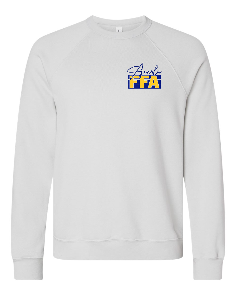 Arcola FFA 2025 - Sponge Fleece Raglan Crewneck Sweatshirt - 3901
