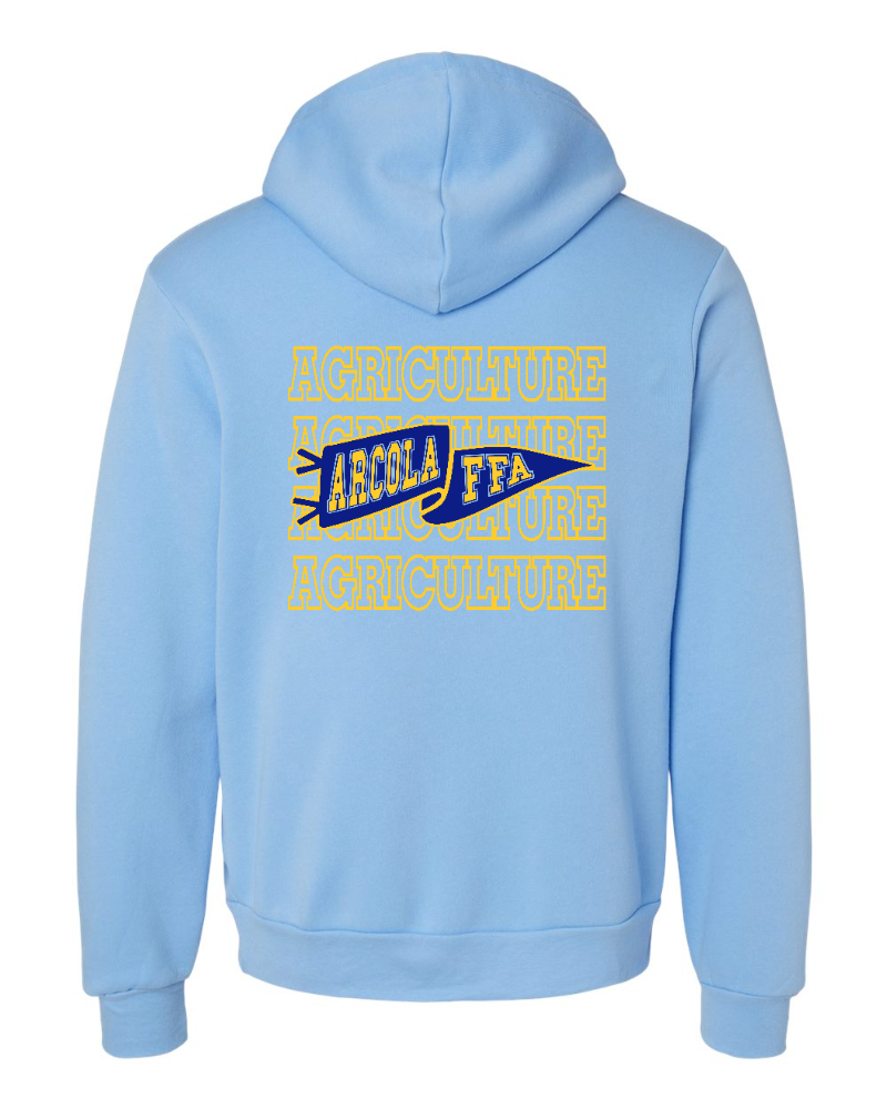 Arcola FFA 2025 - Sponge Fleece Raglan Hooded Sweatshirt - 3719