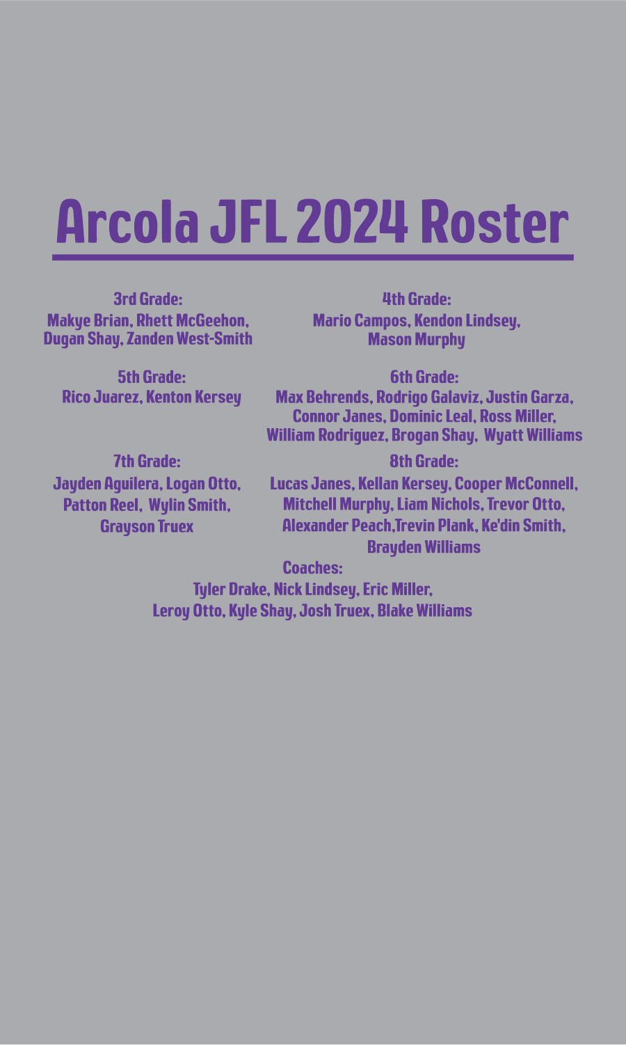 Arcola JFL 2024 Hoodie - PC90H