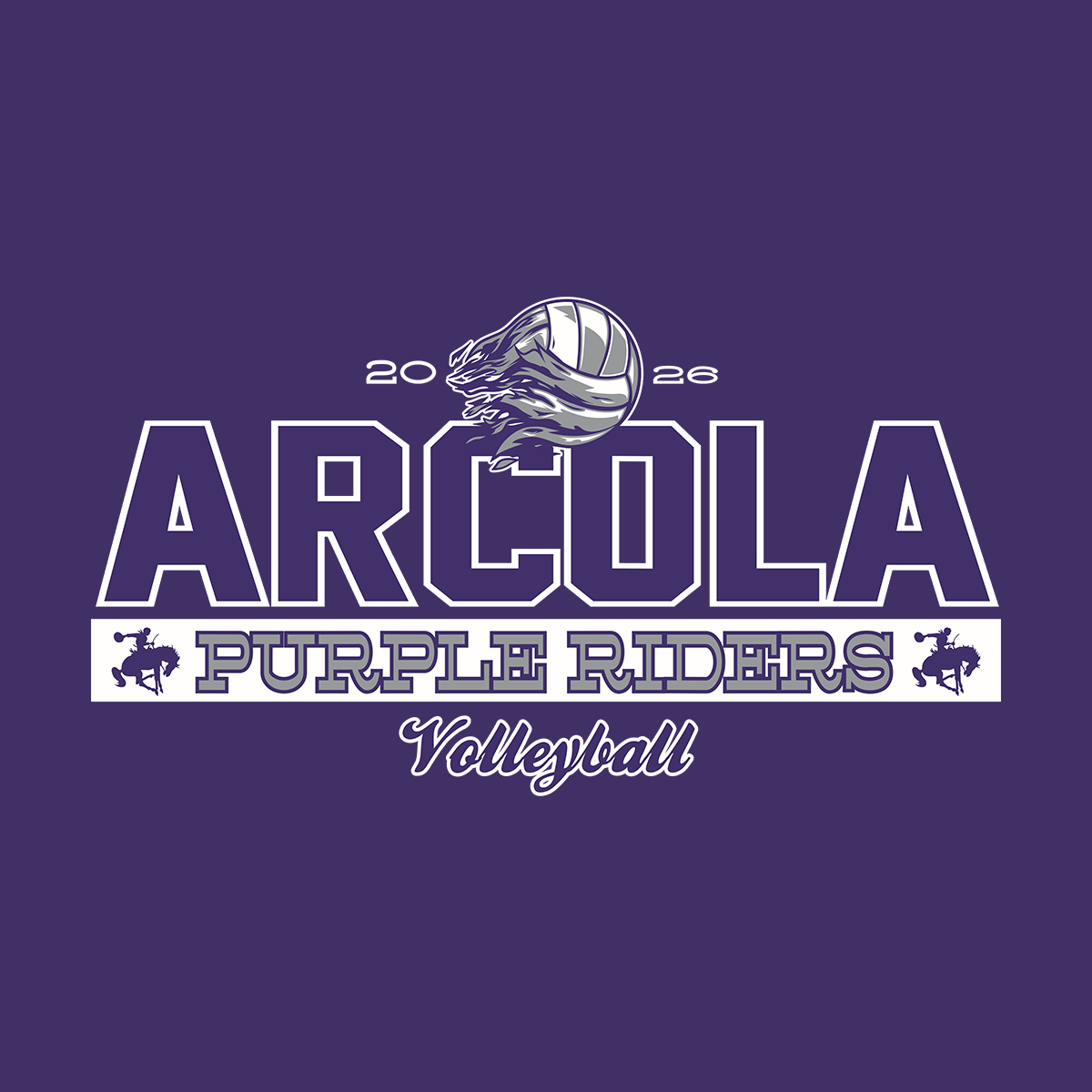 Arcola Volleyball Design 01