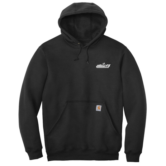 Illini FS - Horizontal - Carhartt Midweight Hooded Sweatshirt - CTK121
