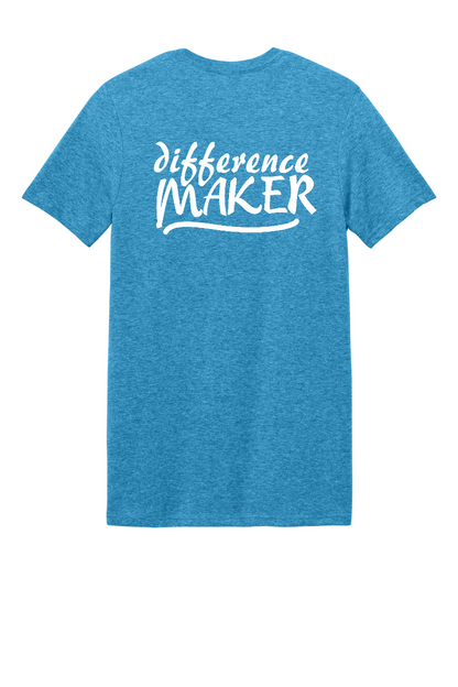The Carriages - Difference Maker T-Shirt - Heather Sapphire - 64000