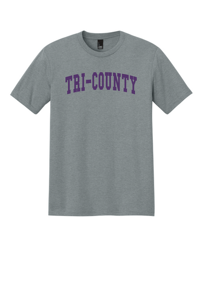 Tri-County - Gym Shirt - Heathered Grey
