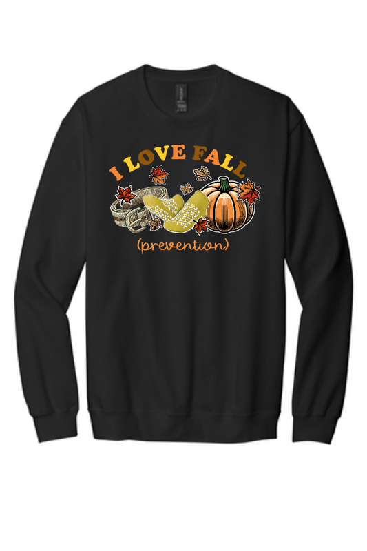 Fall Prevention - Gildan Softstyle Crewneck Sweatshirt - SF000