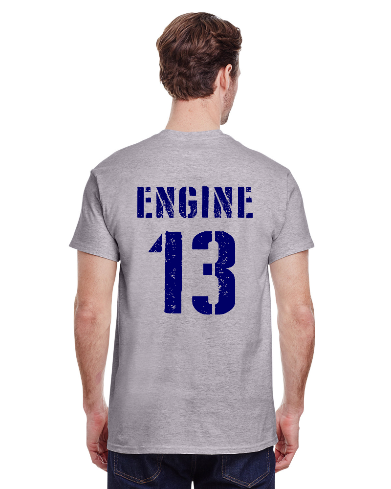 Arcola Fire Department - Truck Number Jersey T-shirt - g500