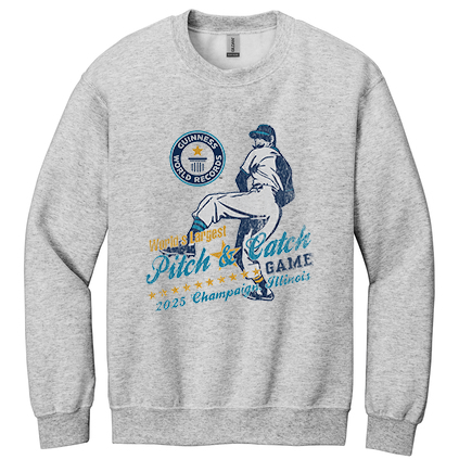 Guinness World Record Pitch & Catch Crewneck Sweatshirt