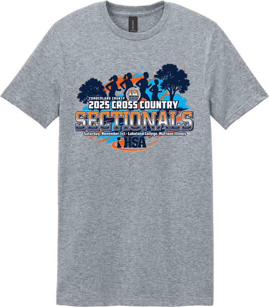 1A - IHSA Cross Country Sectionals - T-shirt - 64000