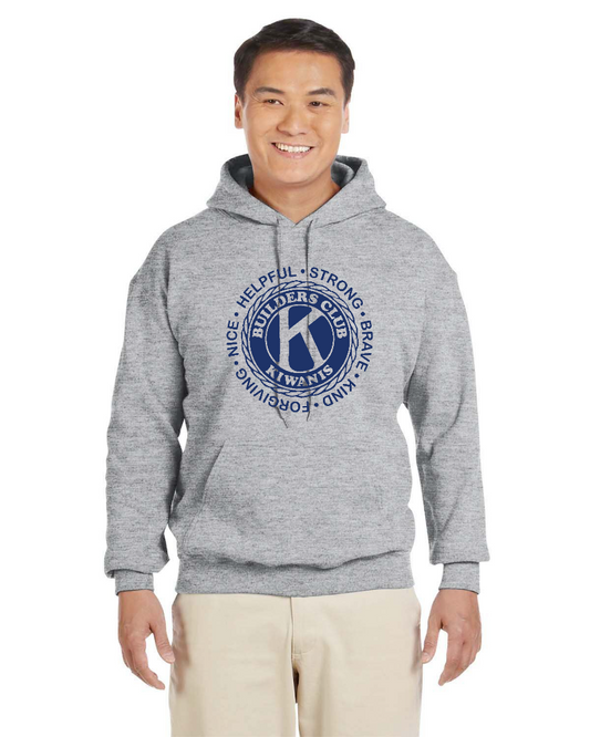 Kiwanis Builders Club - Adult Heavy Blend Hooded Sweatshirt - G185