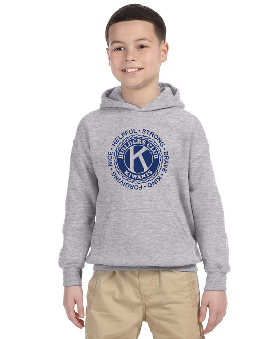Kiwanis Builders Club - Youth Hoodie - G185b