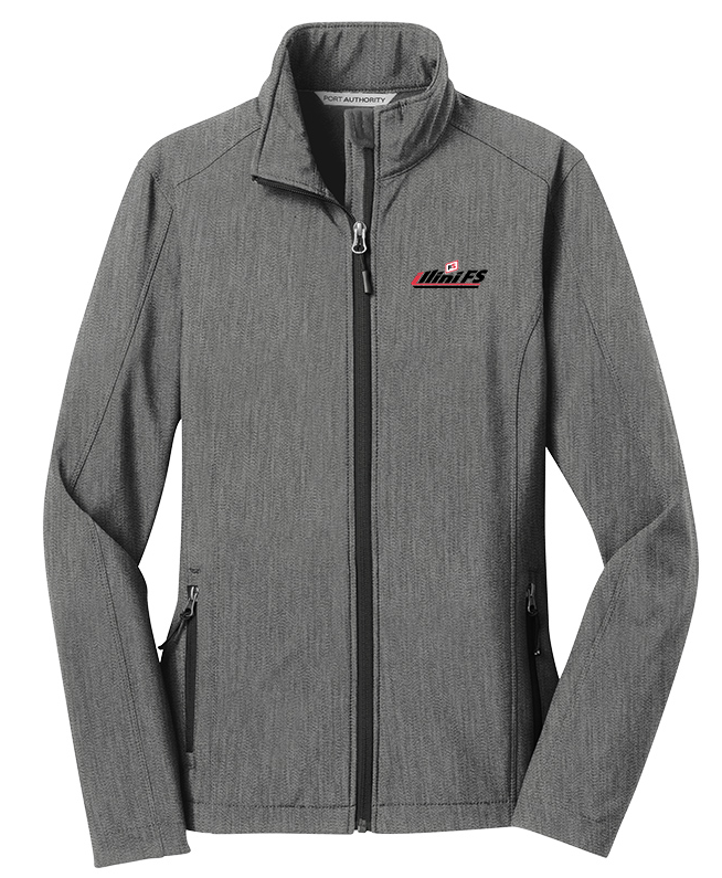 Illini FS - Horizontal - Port Authority Women's Core Soft Shell Jacket - L317