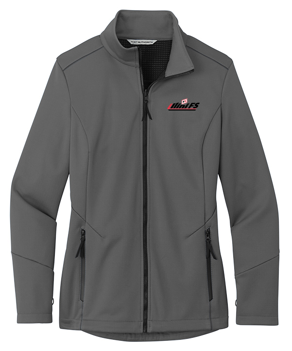 Illini FS - Horizontal - Port Authority Women's Collective Tech Soft Shell Jacket - L921