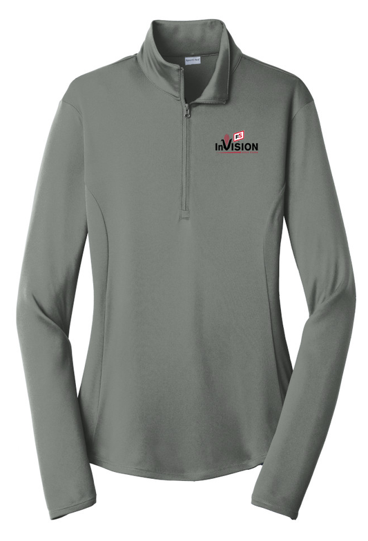 Illini FS - Invision - Sport-Tek Ladies PosiCharge Competitor 1/4-Zip Pullover - LST357