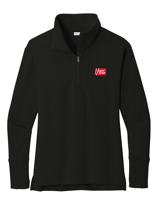 Illini FS - FastStop - Sport-Tek Ladies Sport-Wick Flex Fleece 1/4-Zip - LST561