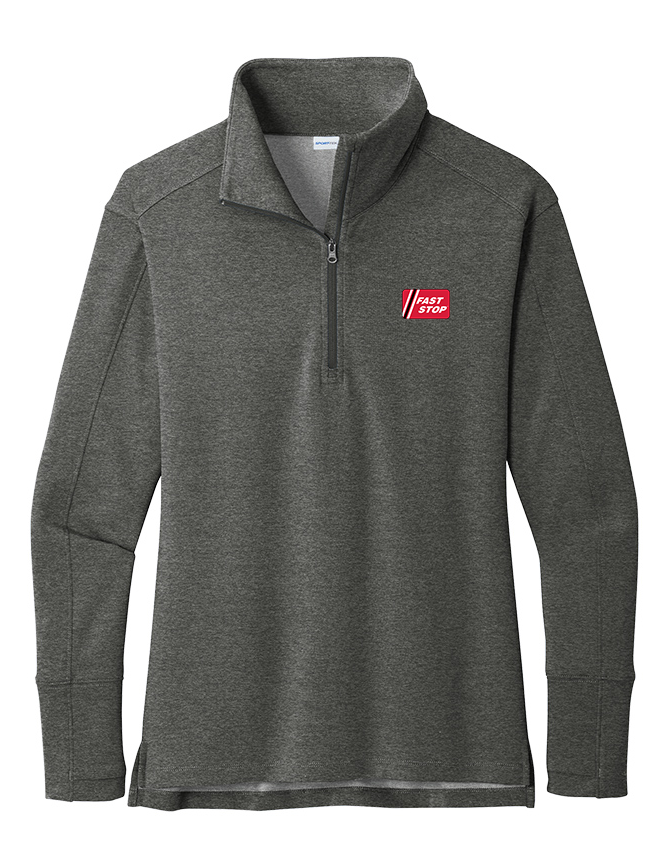 Illini FS - FastStop - Sport-Tek Ladies Sport-Wick Flex Fleece 1/4-Zip - LST561