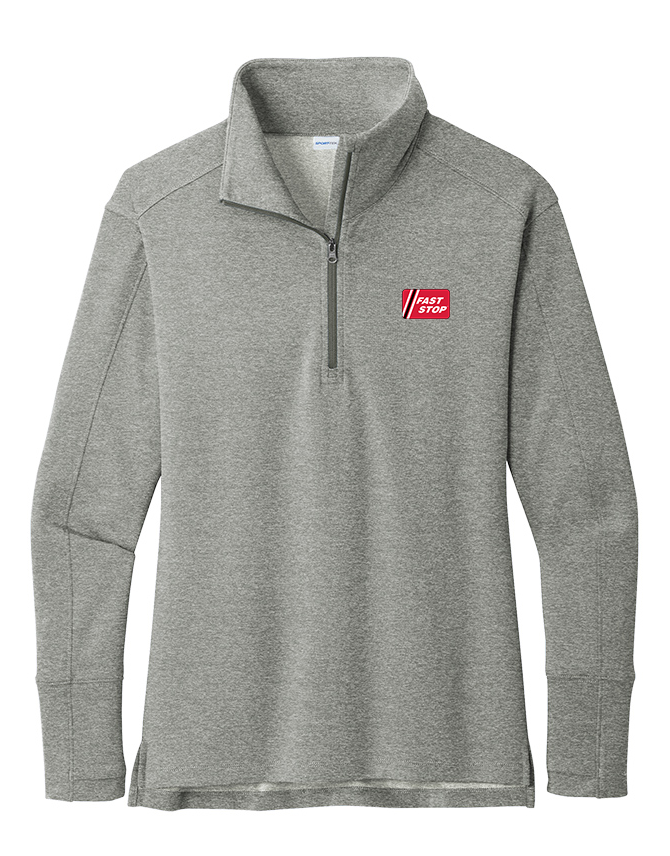 Illini FS - FastStop - Sport-Tek Ladies Sport-Wick Flex Fleece 1/4-Zip - LST561