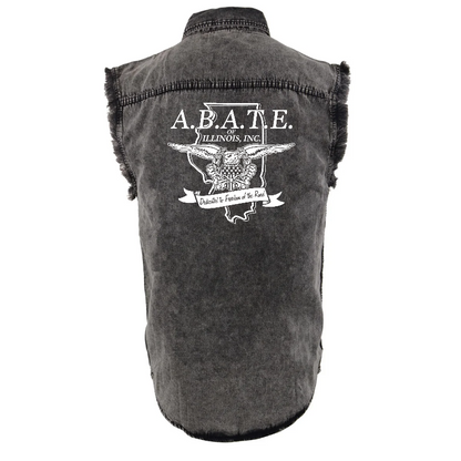 Milwaukee Leather - Lightweight Sleeveless Classic Denim Shirt - MDM11678