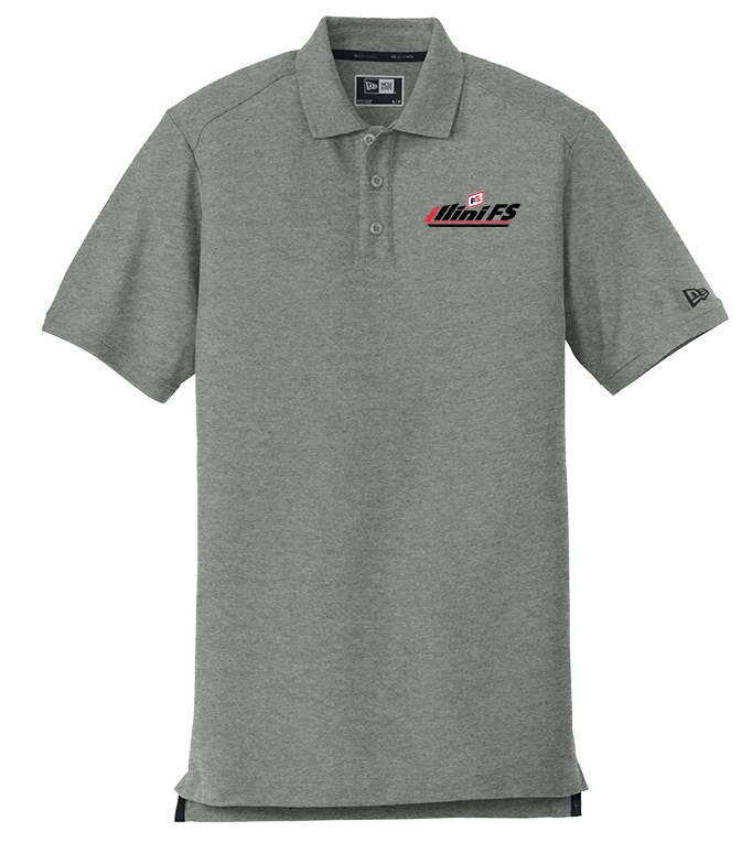 Illini FS - Horizontal - New Era Venue Home Plate Polo - NEA300