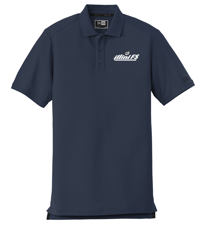 Illini FS - Horizontal - New Era Venue Home Plate Polo - NEA300