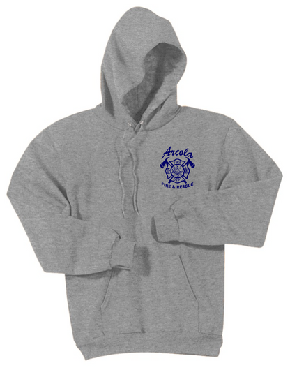 Arcola Fire Department - Truck Number Fleece Hooded Sweatshirt - PC90H