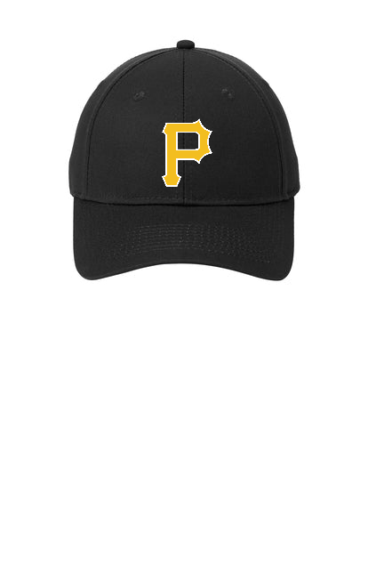 Tuscola Pirates Baseball - Port & Co - Six Panel Twill Cap - CP80 - Black