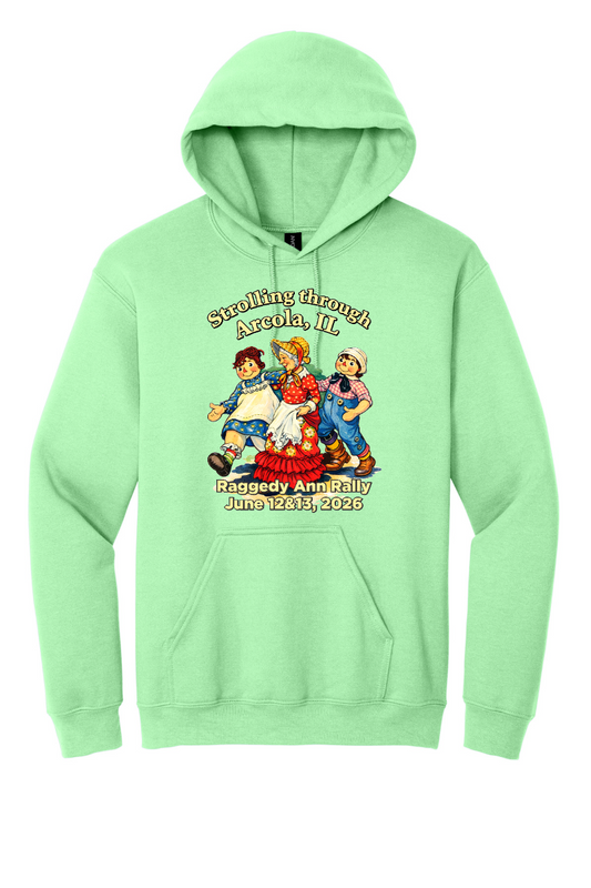 Raggedy Ann Rally - Hooded Sweatshirt - Gildan 18500