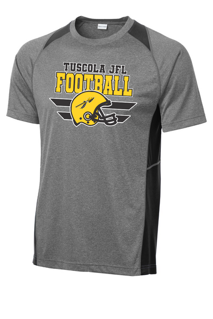 Tuscola JFL 2024 -  Sport-Tek Heather Colorblock Contender Tee - ST361