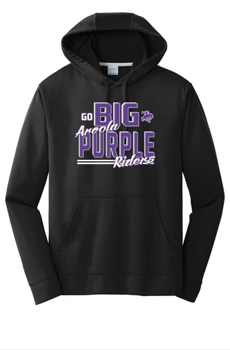 Purple Rider General Spirit Gear - Port & Company Adult Performance Hoodie - PC590H