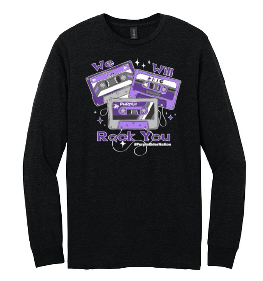 Purple Rider General Spirit Gear - Gildan Softstyle CVC Men's Long Sleeve Tee - 67400