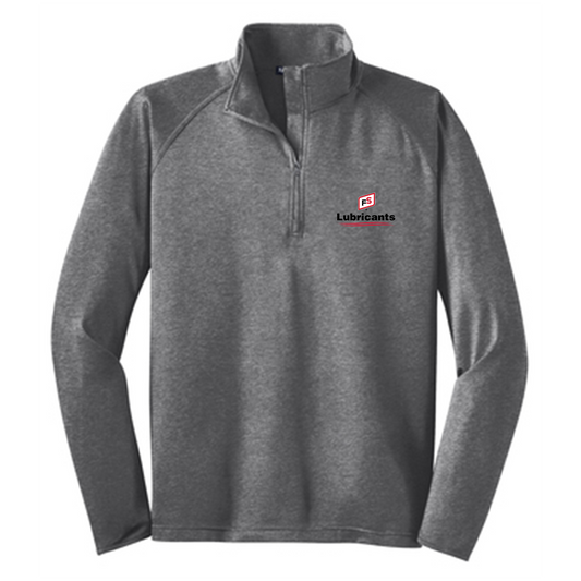 Illini FS - Lubricants - Sport-Tek Tall Sport-Wick Stretch Quarter Zip Pullover - TST850