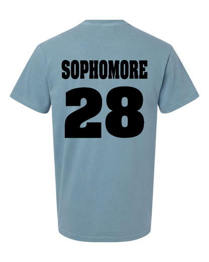 Sophomore - TCHS Homecoming 2025 - Comfort Color Heavyweight Ring Spun Tee - 1717