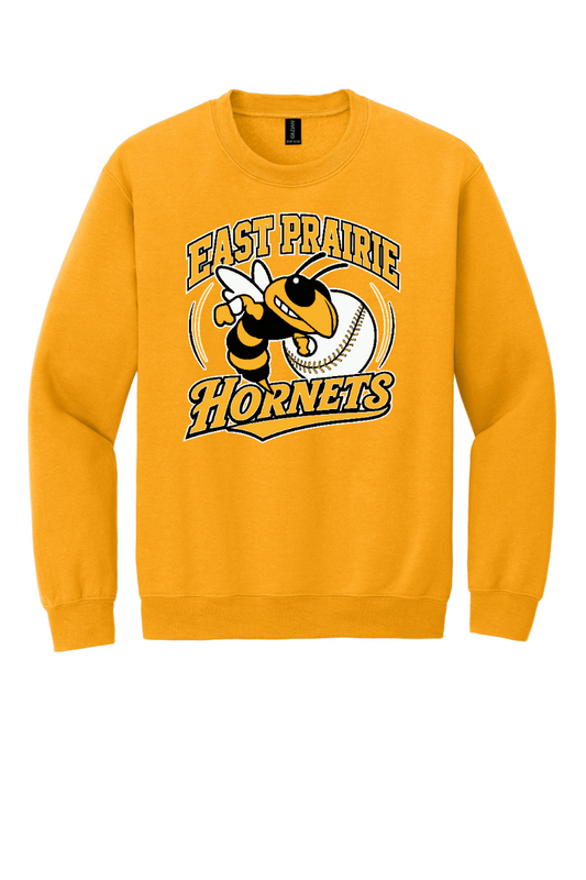 Tuscola Baseball 2026 Gildan 18000 Hornet Logo - Gold
