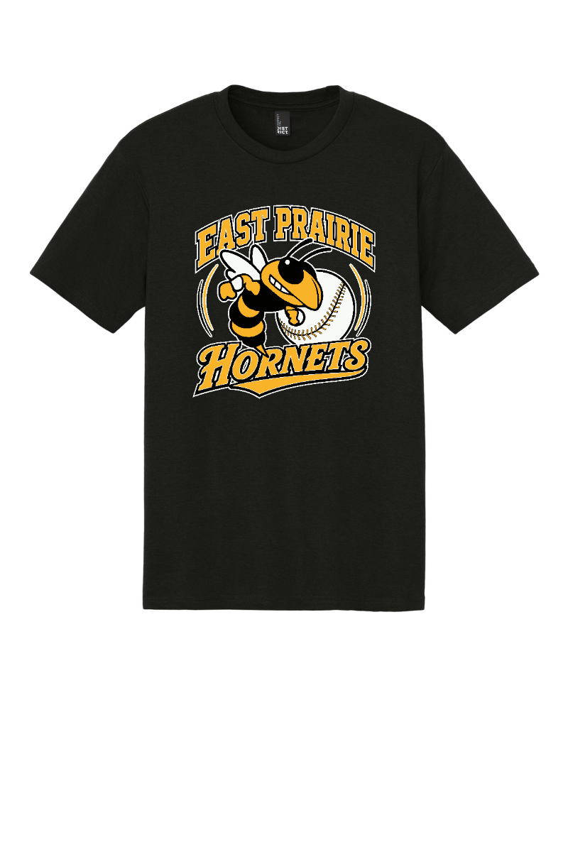 Tuscola Hornets Baseball 2026 - District Perfect Tri Tee - Hornet Logo - DM130