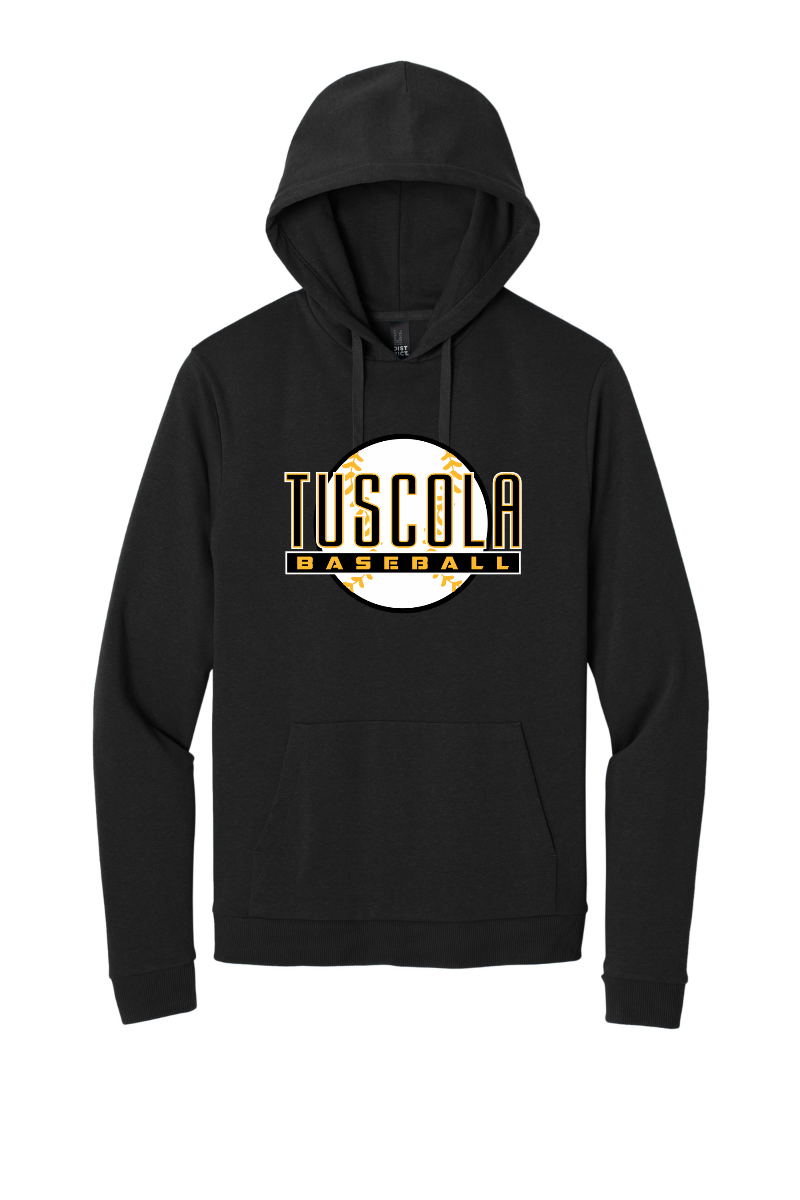 Tuscola Hornets Baseball 2026 - District Perfect Tri Fleece Pullover Hoodie - Ball Logo - DT1300
