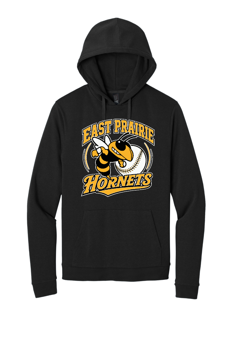 Tuscola Hornets Baseball 2026 - District Perfect Tri Fleece Pullover Hoodie - Hornet Logo - DT1300