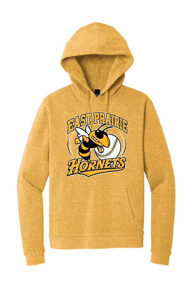 Tuscola Hornets Baseball 2026 - District Perfect Tri Fleece Pullover Hoodie - Hornet Logo - DT1300