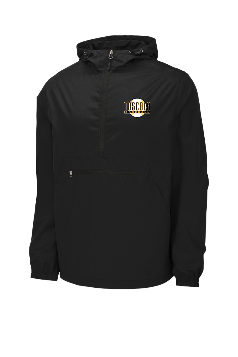 Tuscola Hornets Baseball 2026 - Sport-Tek Packable Anorak - Ball Logo - JST66