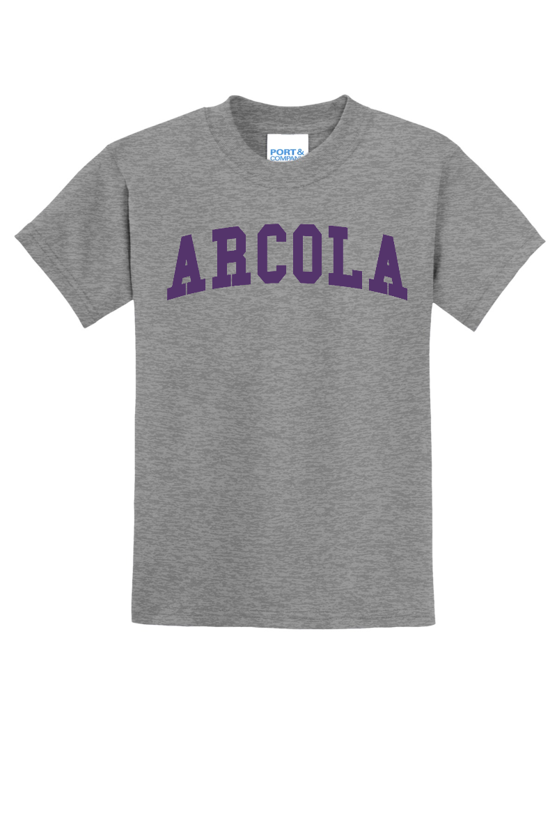 Arcola - Youth Gym Shirt - Athletic Heather