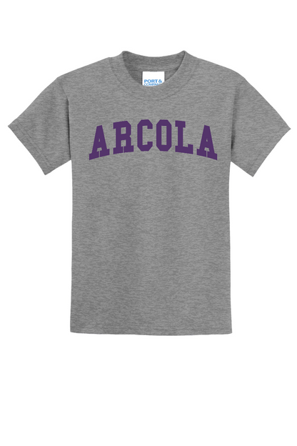 Arcola - Youth Gym Shirt - Athletic Heather