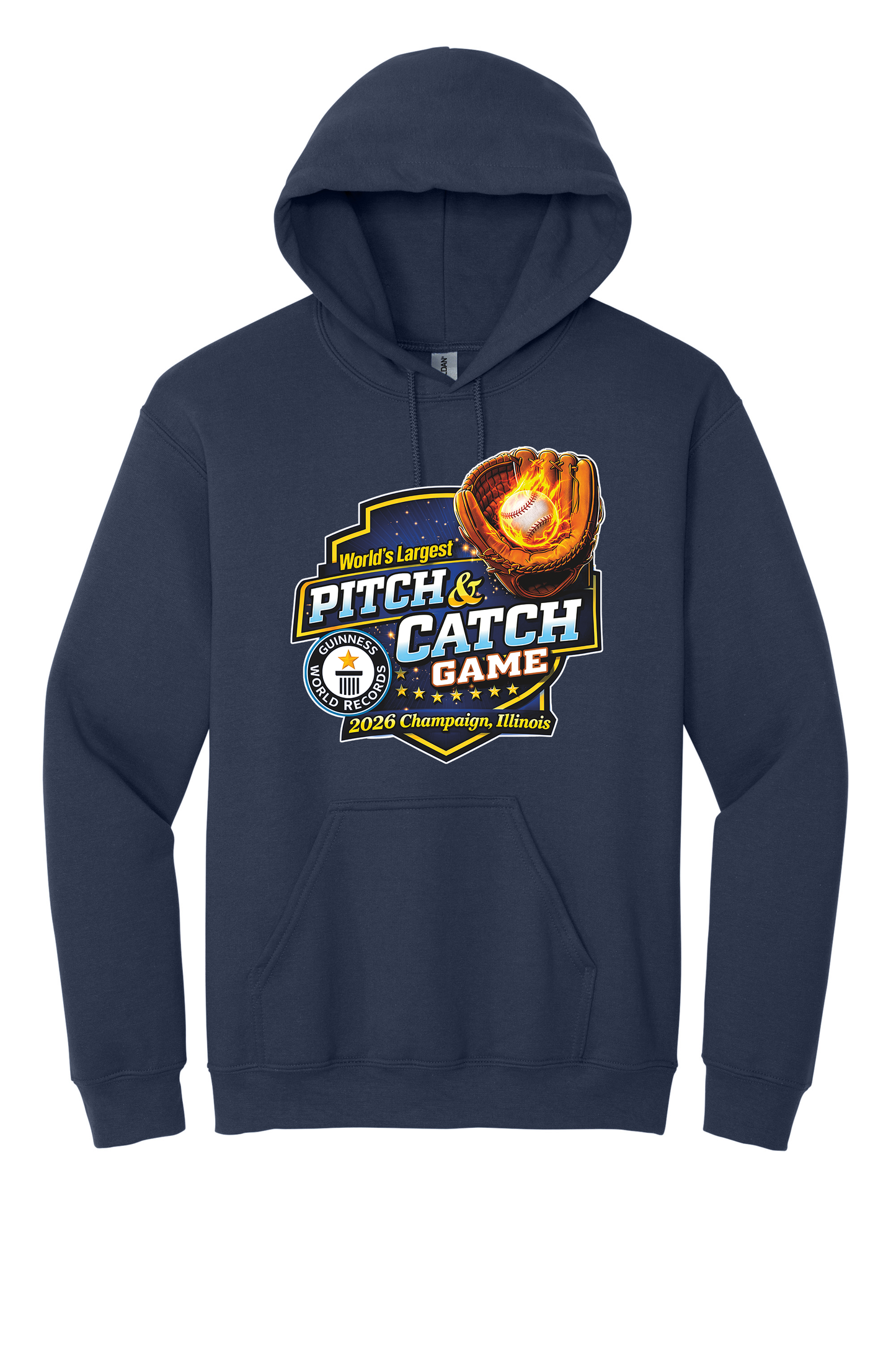 Guinness World Record Pitch & Catch Hooded Sweatshirt