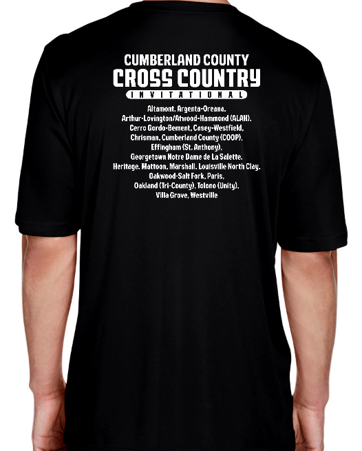 CCHS XC Invitational - Team 365 Men's Zone Performance T-shirt - TT11