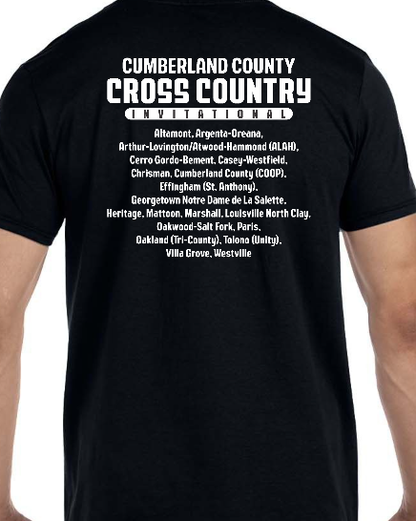 CCHS XC Invitational - Gildan Soft Style Ring Spun Adult Cotton T-Shirt - G640