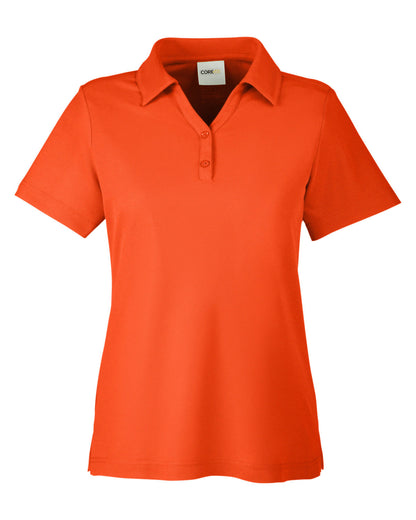 CE112W CORE365 Ladies' Fusion ChromaSoft™ Pique Polo