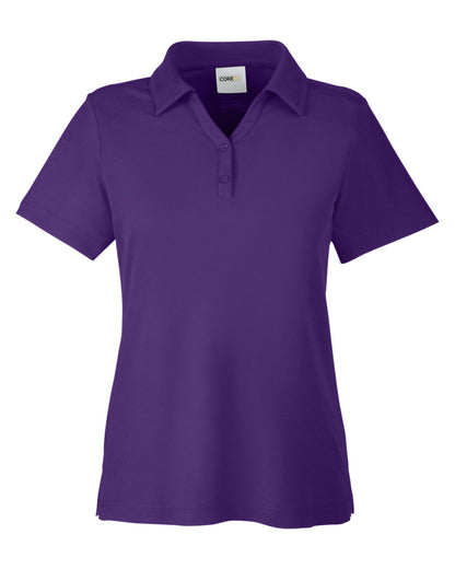 CE112W CORE365 Ladies' Fusion ChromaSoft™ Pique Polo